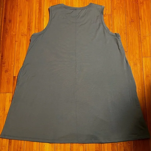 Wool& Sierra Tank Dress Blue Size 2X - Picture 5 of 14